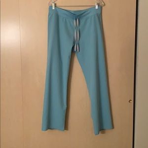 FIGS Seafoam green scrub pants